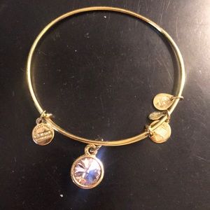 Alex and Ani June birthstone bangle